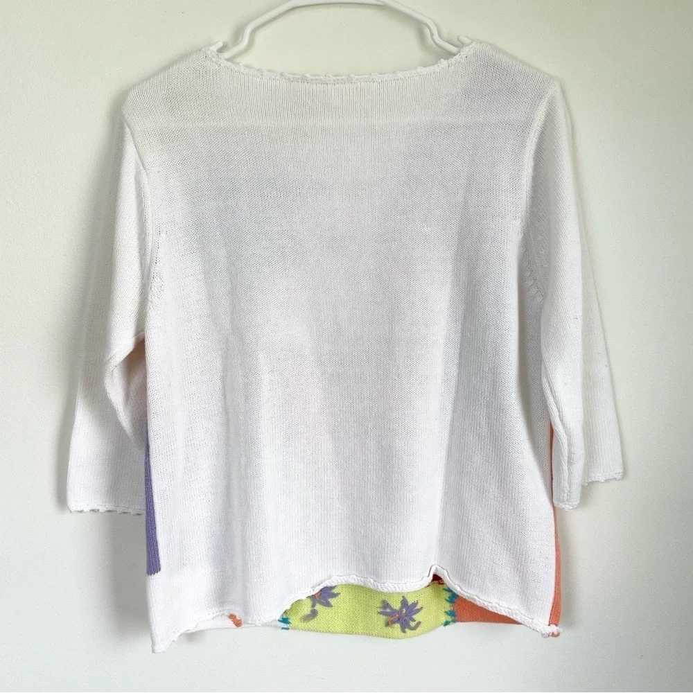 Bobbie Brooks vintage floral sweater